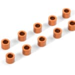 Xray Alu Shim 3X5X4.0mm - Orange (10) XR303144-O