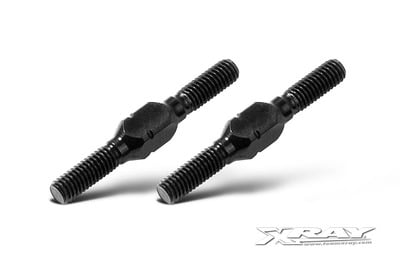 303212_1_piw Xray Alu Adj. Turnbuckle L/R 26 mm - Swiss 7075 T6 (2) XR303212 - Image 1