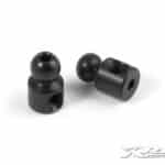 Xray Alu 4.9mm Ball End - Black (2) XR303431-K