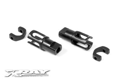 305137_00_piw Xray Steel Solid Axle Driveshaft Adapters - Hudy Spring Steel? (2) XR305137 - Image 1
