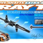 Xray Ecs Es (Extra Strong) Drive Shaft 50mm - Hudy Spring Steel? - Set XR305333