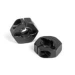Xray Alu Wheel Hub - Black (2) XR305350-K