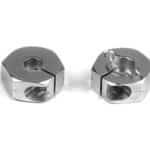 Xray Alu Wheel Hub - Offset "+0.75mm" - Black (2) XR305352