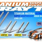 Xray Titan Front Arm Pivot Pin (2) XR307222