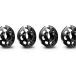 Xray Alu Xray Shock Spring Retaining Collar - Black (4) XR308031-K