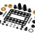 Xray Alu Shock Absorber-Set - Orange (2) XR308306-O