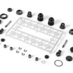 Xray Ulp Alu Shock Absorber-Set - Black (2) XR308308-K