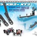 Xray Graphite Chassis Side Guard Brace (2) XR321263