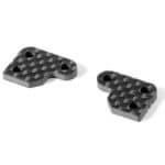 Xray Graphite Extension For Steering Block (2) - 2 Slots XR322290