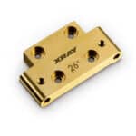 Xray Brass 46G Front Lower Arm Mount 26? Kick-Up XR322312