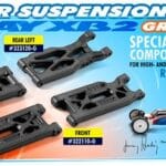 Xray Composite Suspension Arm Rear Lower Right - Graphite XR323110-G