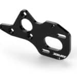 Xray Alu Front-Mid Motor (3 G.) Plate - Lowered -4mm - Swiss 7075 T6 (3mm) XR324015