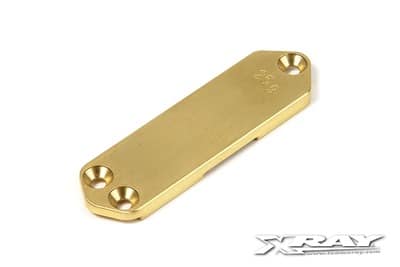 331180_piw Xray Brass Chassis Weight Front 25G XR331180 - Image 1
