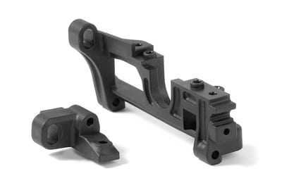 332011_piw Xray Composite Lower & Upper Bulkhead Front Right For Wire Anti-Roll Bar XR332011 - Image 1