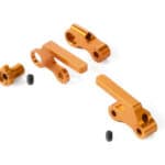 Xray Downstop Independent Alu Front Anti-Roll Bar - Orange XR332401-O