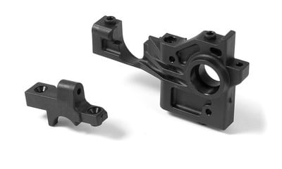 333011_piw Xray Composite Lower & Upper Bulkhead Rear Right - Extra Roll Center XR333011 - Image 1