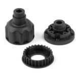 Xray Composite Front Diff. Case, Cover & 27T Belt Pulley XR335010