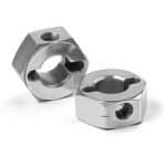 Xray Alu Wheel Hub 12mm - Black (2) XR335250