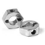 Xray Alu Wheel Hub 12mm - Offset "-0.75mm" - Black (2) XR335251