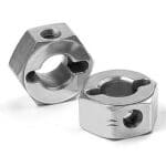 Xray Alu Wheel Hub 12mm - Offset "+0.75mm" - Black (2) XR335252