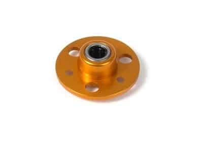 335530-O_piw Xray Drive Flange With One-Way Bearing - Alu 7075 T6 - Orange XR335530-O - Image 1