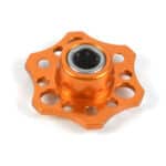 Xray Lightweight Drive Flange With One-Way Bearing - Alu 7075 T6 - Orange XR335531-O