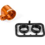 Xray Alu Front Middle Shaft Holder - Orange - Set XR335723-O