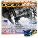Xray Brass Chassis Weight For Nt1 30G XR336170