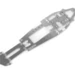 Xray Chassis 5mm - Cnc Machined - Swiss 7075 T6 XR341104