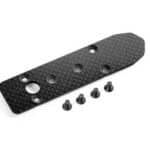 Xray Graphite Chassis Insert Front XR341186