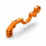 Xray Alu Lower Bulkhead Rear - Swiss 7075 T6 - Left XR343026