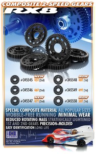 345547_1_piw Xray Composite 2-Speed Gear 47T (2Nd) - H XR345547 - Image 1