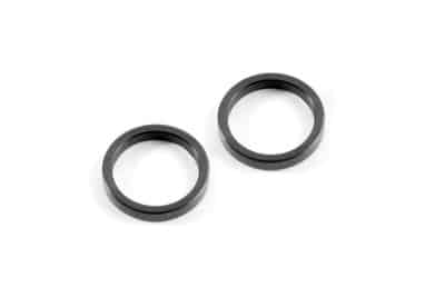 v_345592-k_piw Xray Alu 2-Speed Shaft Shim - Black (2) XR345592-K - Image 1