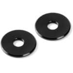 Xray Alu Shim 5X16.8X1.5mm Black - Swiss 7075 T6 (2) XR345690