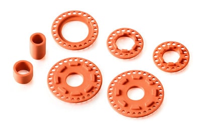 XR345800-O_1_piw Xray Composite Belt Pulley Cover Set - Graphite XR345800-O - Image 1