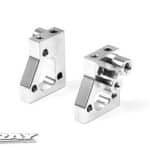 Xray Alu Radio Plate Mounts (L+R) - Swiss 7075 T6 XR346231