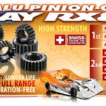 Xray Xca Alu Pinion Gear 23T (2Nd) - 7075 T6 - Hard Coated - Large XR348423