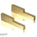 Xray Brass Engine Mounts (L+R) - 75G XR348714
