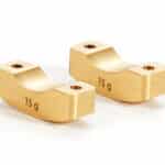Xray Brass Steering Block Weight 15G (2) XR351181