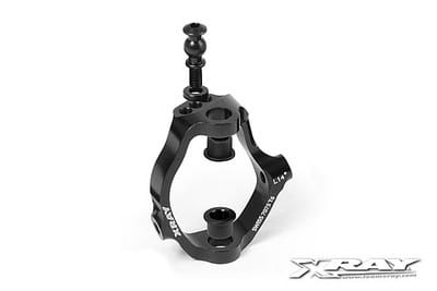 352284_1_piw Xray Alu Caster Block 14? Left - 3 Roll-Centers - Swiss 7075 T6 - Hard Coated XR352284 - Image 1