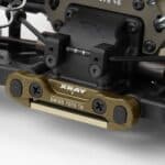 Xray Xb808 Alu Front Lower Susp. Holder - Front - Swiss 7075 T6 (7mm) - Hard Coated XR352313