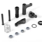 Xray Xb8'16 Servo Saver Complete Set - Graphite XR352505