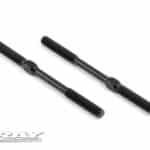 Xray Adj. Turnbuckle M5 L/R 75 mm  - Spring Steel (2) XR352628