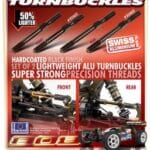 Xray Alu Adj. Turnbuckle 64mm M5 L/R - Swiss 7075 T6 (2) XR352632