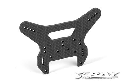 353094_piw Xray Xb9 Graphite Rear Shock Tower - Cnc Machined 3.5 mm XR353094 - Image 1