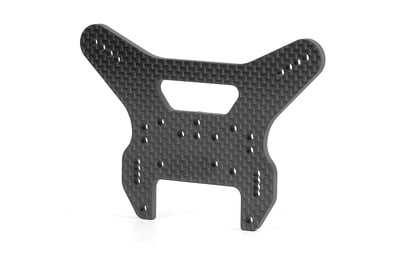 353095_1_piw Xray Xb9'13 Graphite Rear Shock Tower - Cnc Machined 3.5 mm XR353095 - Image 1