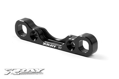 353316-xb808-alu-rear-lower-susp-holder-f-square-adj-roll-c-5023_piw Xray Alu Rear Lower Susp. Holder - Front - Square Adj. Roll-Center XR353316 - Image 1