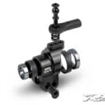 Xray Xb808 Alu Rear Hub Carrier - Swiss 7075 T6 - Hard Coated + Ball-Bearings - Double Hole XR353358