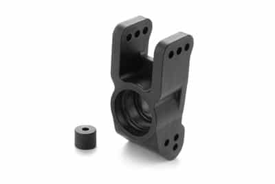 XR353354-G_1_piw Xray Xb8 Composite Rear Upright Lb - Graphite XR353354-G - Image 1