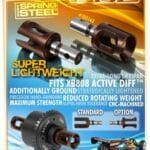 Xray Xb808 Active Diff Outdrive Adapter - Lightweight - Hudy Spring Steel? (2) XR355162